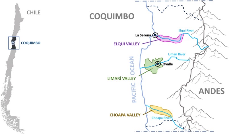 map chile coquimbo